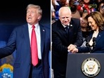 Donald Trump says Tim Walz as Kamala Harris' running mate is ‘a shocking pick’ (AP Photo/Alex Brandon, File, Photographer: Hannah Beier/Bloomberg)