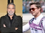 Actors George Clooney and Brad Pitt Actors George Clooney and Brad Pitt