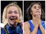 Sarah Hildebrandt, who won gold in Vinesh Phogat's category, reveals she is a ‘big weight cutter’ Sarah Hildebrandt, who won gold in Vinesh Phogat's category, reveals she is a ‘big weight cutter’