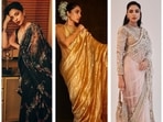 Sobhita Dhulipala's saree collection ranges from silk sarees, tissue sarees to intricate net ones(Photos: Instagram)