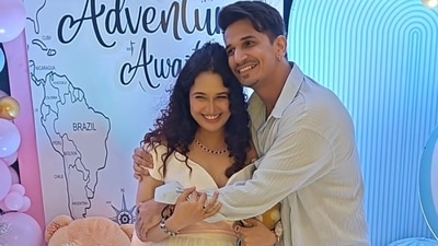 Television personality Prince Narula and his wife Yuvika Chaudhary celebrated her baby shower on Wednesday evening. Taking to Instagram Stories, the duo shared and re-posted several videos and pictures giving a glimpse of the party. The duo announced her pregnancy a few months ago. Television personality Prince Narula and his wife Yuvika Chaudhary celebrated her baby shower on Wednesday evening. Taking to Instagram Stories, the duo shared and re-posted several videos and pictures giving a glimpse of the party. The duo announced her pregnancy a few months ago.