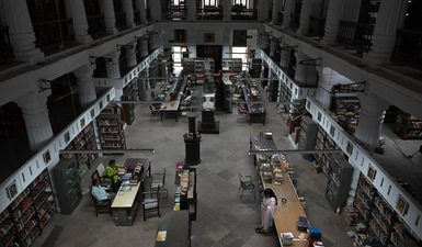 Amir-ud-Daula Public Library (Mushtaq Khan/HT)