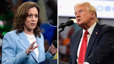 Kamala Harris and Donald Trump (AP/File) Kamala Harris and Donald Trump (AP/File)