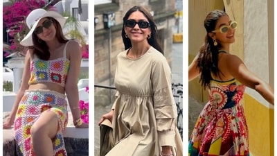 Kriti Sanon, Mrunal Thakur and Pooja Hegde make a case for comfortable and stylish vacation wardrobe (Photos: Instagram) Kriti Sanon, Mrunal Thakur and Pooja Hegde make a case for comfortable and stylish vacation wardrobe (Photos: Instagram)