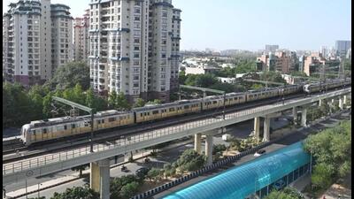 Last year, the Haryana government had asked the authority to identify government land for setting up a metro depot in Sector 33 as the location is on the proposed Gurugram metro alignment. (Representational Photo)