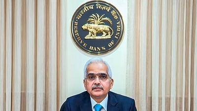 Reserve Bank of India (RBI) Governor Shaktikanta Das delivers the Monetary Policy Statement, in Mumbai. (PTI) Reserve Bank of India (RBI) Governor Shaktikanta Das delivers the Monetary Policy Statement, in Mumbai. (PTI)