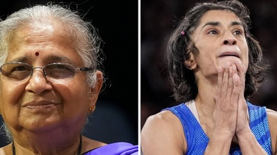 Rajya Sabha MP Sudha Murty shared her thoughts on Vinesh Phogat's Olympic disqualification. Rajya Sabha MP Sudha Murty shared her thoughts on Vinesh Phogat's Olympic disqualification.
