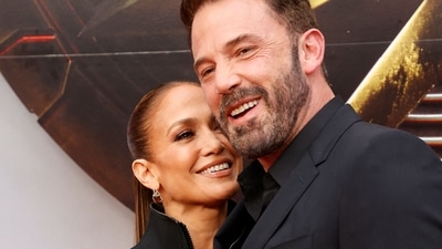 US actors Jennifer Lopez (L) and Ben Affleck arrive for the world premiere of "The Flash" at Ovation Hollywood in Hollywood, California, on June 12, 2023. (Photo by Michael Tran / AFP) (AFP) US actors Jennifer Lopez (L) and Ben Affleck arrive for the world premiere of "The Flash" at Ovation Hollywood in Hollywood, California, on June 12, 2023. (Photo by Michael Tran / AFP) (AFP)