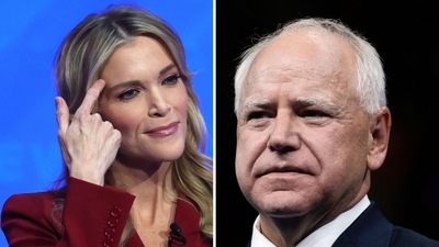 Megyn Kelly says Tim Walz is ‘the most radical they could find on the trans issue’ (Photo by JUSTIN SULLIVAN / GETTY IMAGES NORTH AMERICA / Getty Images via AFP, AP Photo/Matt Rourke) Megyn Kelly says Tim Walz is ‘the most radical they could find on the trans issue’ (Photo by JUSTIN SULLIVAN / GETTY IMAGES NORTH AMERICA / Getty Images via AFP, AP Photo/Matt Rourke)