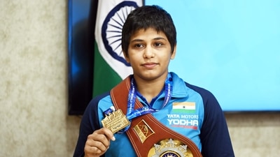 It was reported that Antim Panghal would be banned for three years by the IOA (Hindustan Times) It was reported that Antim Panghal would be banned for three years by the IOA (Hindustan Times)