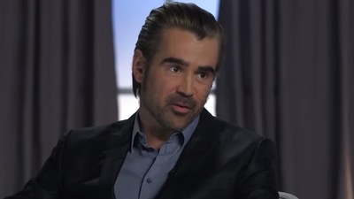 Colin Farrell on Variety's "Actors on Actors" in 2016. Colin Farrell on Variety's "Actors on Actors" in 2016.