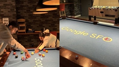Indian YouTuber raves about Google’s San Francisco office interior; ‘billiards, arcade, poker and more’ (Pic- Ishan Sharma's X )