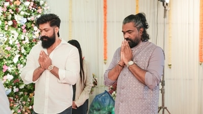 The film marks Yash’s first outing since K.G.F: Chapter 2. The film marks Yash’s first outing since K.G.F: Chapter 2.