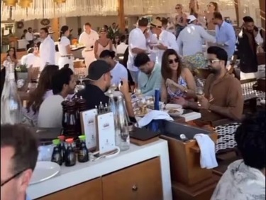 Kriti Sanon and Kabir Bahia were spotted at a holiday together earlier this month.