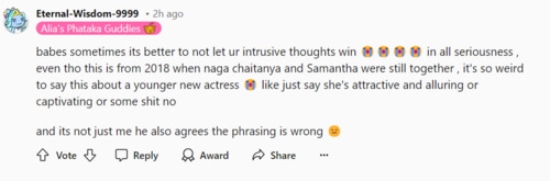 A section of users were disappointed with Nagarjuna's past comments on Sobhita Dhulipala. A section of users were disappointed with Nagarjuna's past comments on Sobhita Dhulipala.