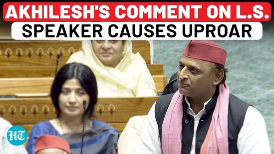 Akhilesh Yadav's Comment On Lok Sabha Speaker Causes Uproar