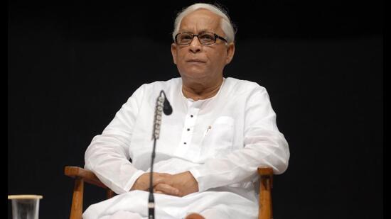 Buddhadeb Bhattacharya at Rabindra Sadan, Kolkata On 5 july, 2008 (HT Archive) (HT Archive)