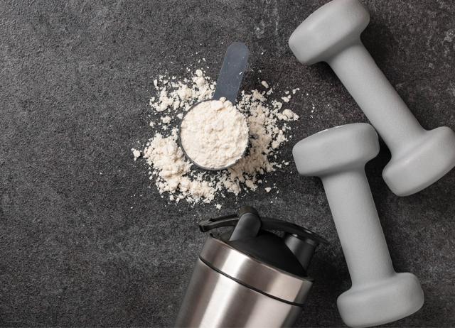 Protein powders shouldn’t be consumed dry. (ADOBE STOCK) Protein powders shouldn’t be consumed dry. (ADOBE STOCK)