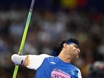 India's Neeraj Chopra competes in the men's javelin throw final of the athletics event at the Paris 2024 Olympic Games. (AFP) India's Neeraj Chopra competes in the men's javelin throw final of the athletics event at the Paris 2024 Olympic Games. (AFP)