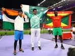 Paris Olympics 2024: The men's javelin throw final took place on Thursday, and Arshad Nadeem scripted history as he registered an Olympic record of 92.97m to clinch gold. Meanwhile, India's Neeraj Chopra got silver and Grenada's Anderson Peters got bronze.(REUTERS)