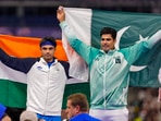 Neeraj Chopra and Arshad Nadeem's track-and-field bond extends the warmth of India-Pakistan cricket camaraderie. Neeraj Chopra and Arshad Nadeem's track-and-field bond extends the warmth of India-Pakistan cricket camaraderie.