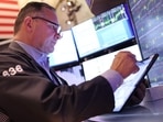 Thursday stocks opened up slightly up in the three major indexes a day after the Dow Jones and the S & P 500 had their worst day of trading since 2022, amid a global market sell-off centered around fears of a U.S. recession. (Photo by Michael M. Santiago / GETTY IMAGES NORTH AMERICA / Getty Images via AFP)