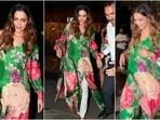 Mom-to-be Deepika Padukone glows in a Sabyasachi floral kurta. Mom-to-be Deepika Padukone glows in a Sabyasachi floral kurta.