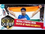 NEERAJ CHOPRA WINS SILVER AT PARIS OLYMPICS