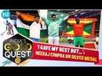 ‘I GAVE MY BEST BUT…’: NEERAJ CHOPRA ON SILVER MEDAL