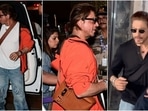 Shah Rukh Khan carrying the rare Hermes bag worth  <span class='webrupee'>₹</span>8 lakh and  <span class='webrupee'>₹</span>10 lakh. 