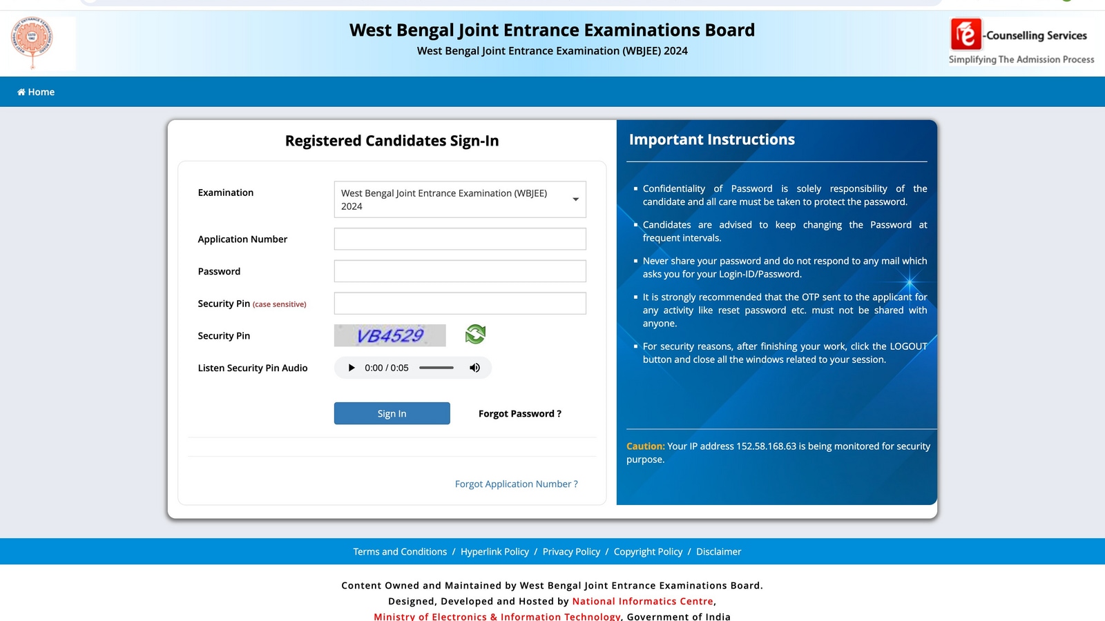 WBJEE 2024 seat allotment result for mop up round out at wbjeeb.nic.in, direct link here