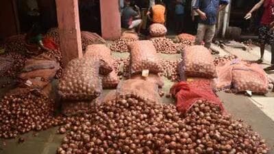 About 17 trucks laden with onion, an essential commodity for which the neighbour relies on India to meet local demand, have begun entering Bangladesh through West Bengal (Representative Photo) About 17 trucks laden with onion, an essential commodity for which the neighbour relies on India to meet local demand, have begun entering Bangladesh through West Bengal (Representative Photo)