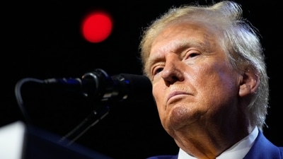 Donald Trump recalled a helicopter ride with Willie Brown, who briefly dated Democratic presidential candidate Kamala Harris several decades ago. (AP) Donald Trump recalled a helicopter ride with Willie Brown, who briefly dated Democratic presidential candidate Kamala Harris several decades ago. (AP)