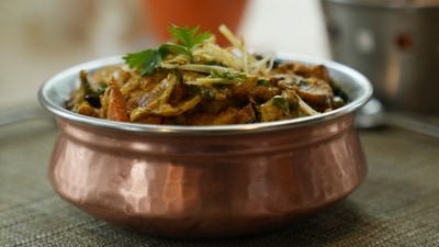 One of the dishes served at Tiara, Meluha The Fern,