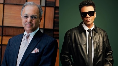 Gaurav Dalmia and Karan Johar Gaurav Dalmia and Karan Johar
