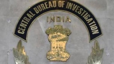 Central Bureau of Investigation arrested an assistant director of the Enforcement Directorate for allegedly taking a bribe of   ₹20 lakh from a Mumbai-based jeweller. (PTI)