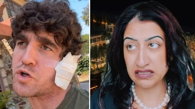 Donald Trump's hilarious rants to Kamala Harris' hysterical cackle: Impersonators take the internet by storm (austinnasso/Instagram, @mommyrn88/X) Donald Trump's hilarious rants to Kamala Harris' hysterical cackle: Impersonators take the internet by storm (austinnasso/Instagram, @mommyrn88/X)