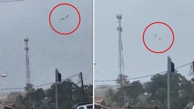 Plane with 62 people aboard crashes in Brazil (@BNONews/X) Plane with 62 people aboard crashes in Brazil (@BNONews/X)