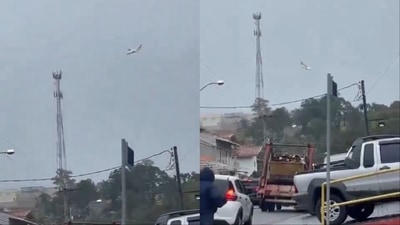 The local firefighters corps confirmed that the plane fell in the city of Vinhedo. The local firefighters corps confirmed that the plane fell in the city of Vinhedo.