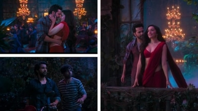 Varun Dhawan-Shraddha Kapoor's chemistry in the song Khoobsurat is praised by fans.