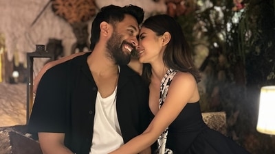 Suraj Nambiar and Mouni Roy
