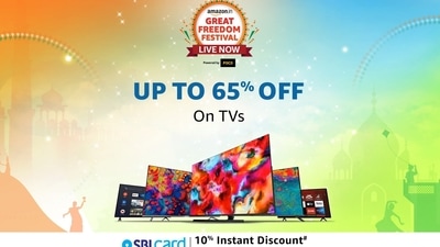 Amazon Great Freedom Festival Sale 2024: Top TV deals you can’t miss today. Amazon Great Freedom Festival Sale 2024: Top TV deals you can’t miss today.
