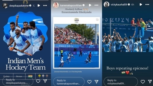 Celebs expressed their admiration and support for the team's incredible performance. Celebs expressed their admiration and support for the team's incredible performance.