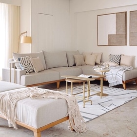 Rugs as part of the interiors 