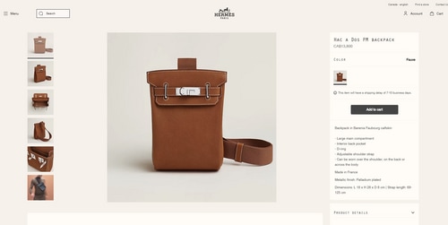 The price of Shah Rukh Khan's Hermes bag. (Hermes)