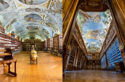 Strahov Monastery Library in Prague (Instagram) Strahov Monastery Library in Prague (Instagram)
