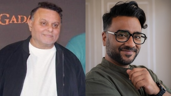 A file photo of filmmakers Anil Sharma and Sudhanshu Saria