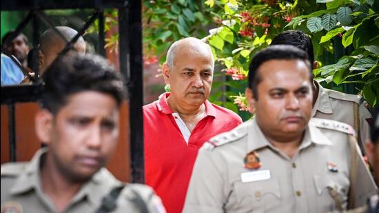 Manish Sisodia was arrested in February 2023. (HT PHOTO)