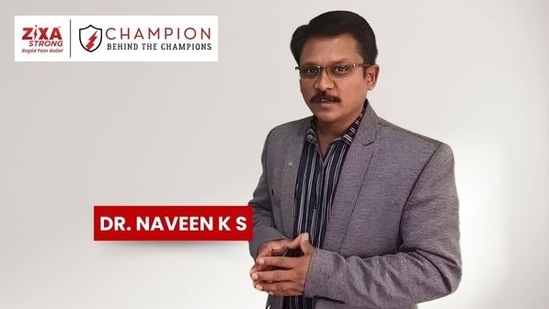 Naveen K S for Champion Behind the Champions by ZIXA Strong