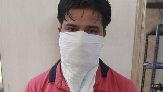 Suspect Harsh Bansal (HT Photo)